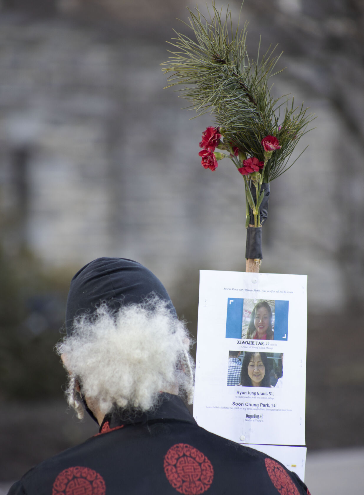 Honoring Atlanta Victims Vigil, Dr. Charles Dumas